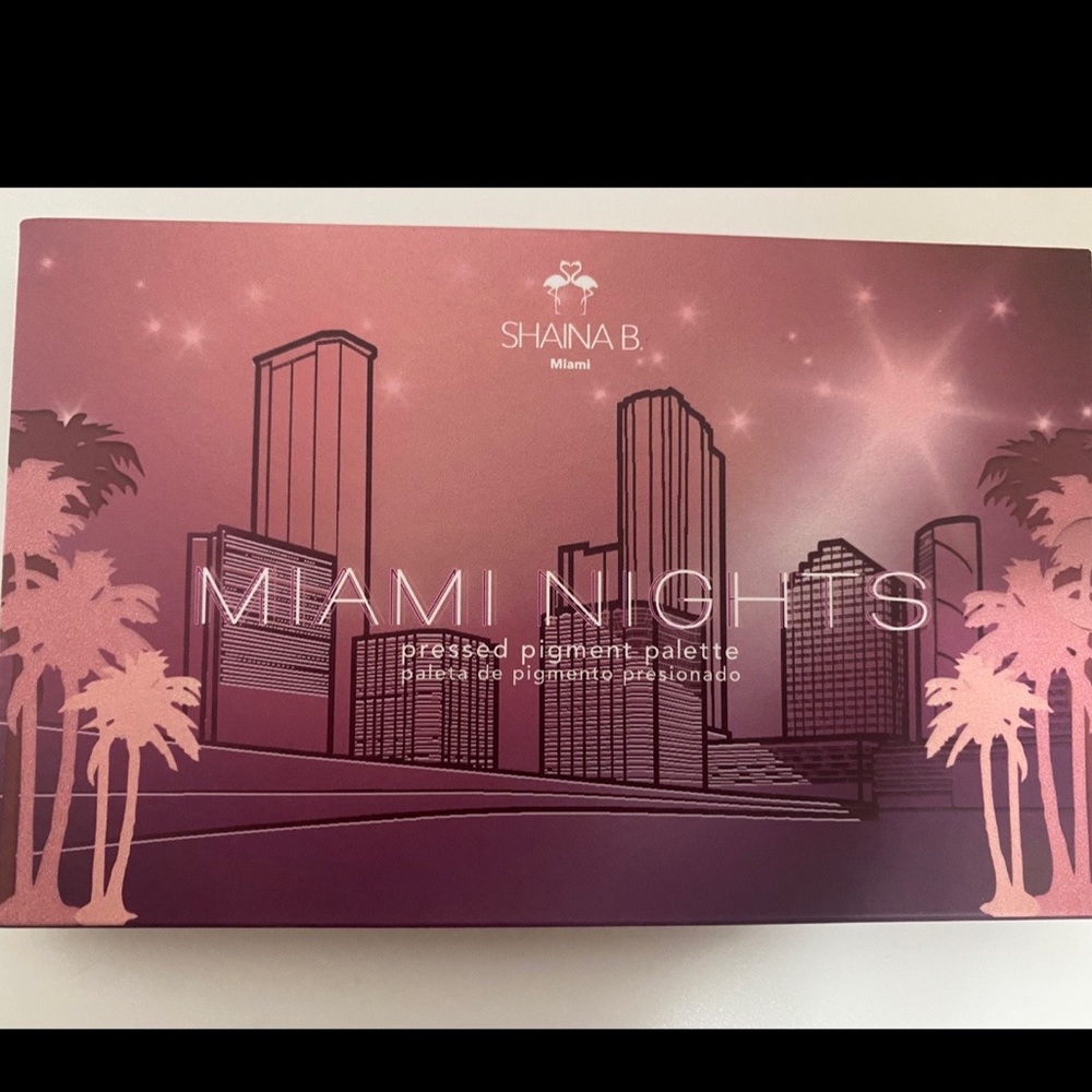 Shania B Miami Nights eyeshadow palette